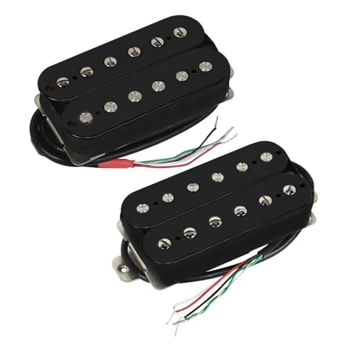 Micro guitare électrique Alnico 5 set de 3 pièces humbucker et simple bobinage noir