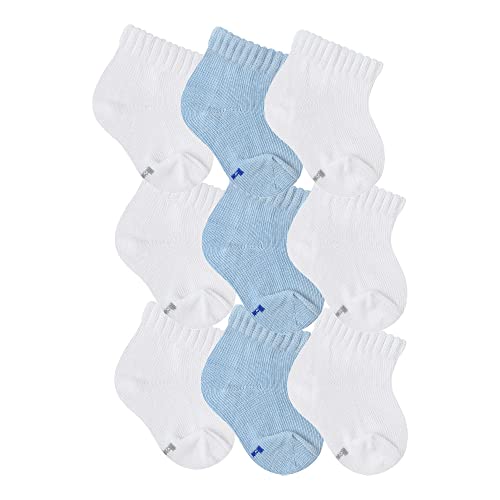 Kit Meia 9 Pares Bebês Recém Nascido RN Menino REF 4501, Tamanho 0 a 12 meses