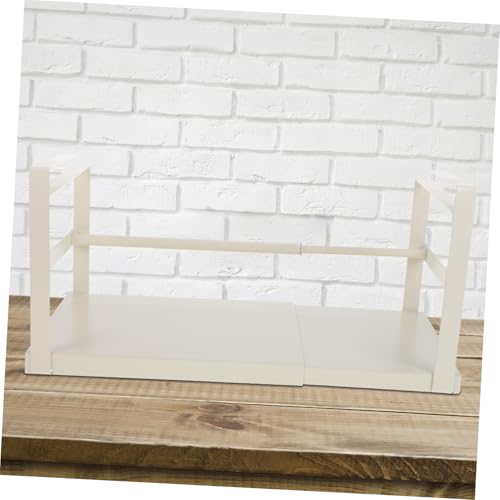 Estante con cajón extensible para ordenar armarios y encimeras 5