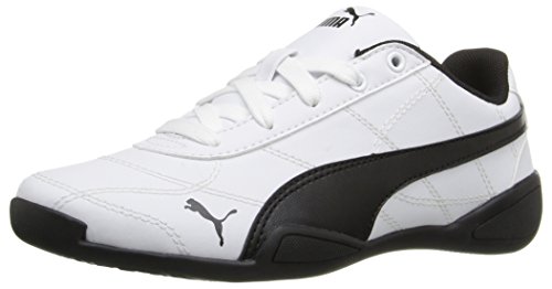 PUMA Tune Cat 3 Kids Sneaker (Little Kid), Puma White/Puma Black, 1 M