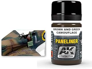 AK02071 AK Interactive - Paneliner for Brown and Green Camouflage 35ml