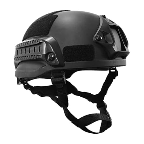 Listado de Targmex - 5 favoritos. 44 CONTIMEX Casco táctico con Soporte NVG y rieles Laterales, Casco táctico CS de Combate Militar con Equipo de protección al Aire última intervensión