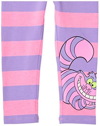Image of Amazon Essentials Disney | Marvel | Star Wars | Frozen | Princess Girls and Toddlers' Cotton Stretch Leggings, Multipacks