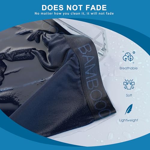 Image of BAMBOO COOL Breathable Men's Underwear Modern Multipack Comfortsoft Moisture-Wicking Boxer Briefs 6 Pack