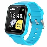 Kids Smart Watch for Boys Girls, Smart Watch for Kids with Phone Call SOS MP3 Player Pedometer VCR Camera Games Alarm Clock Recorder Birthday Gifts for Girls Boys