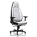 Produktbild noblechairs ICON Gaming Stuhl - Bürostuhl - Schreibtischstuhl - PU-Kunstleder - Inklusive Kissen - Weiß/Schwarz