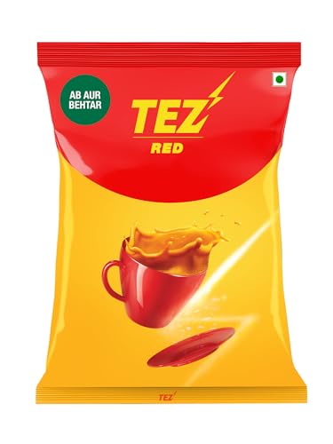 TEZ Red Leaf Tea, 250 Grams | Tea 250g | Chai Patti