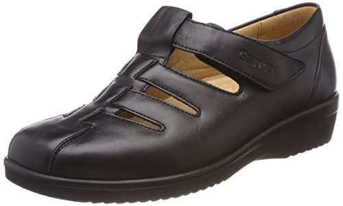 Ganter Sensitiv Inge-I, Mocassino Donna, Nero