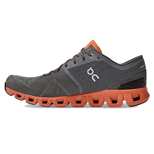 Preisvergleich Produktbild ON Running Cloud X Sneaker Schuhe (Rust / Rock, Numeric_45)