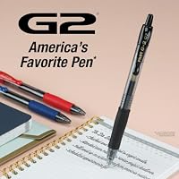 PILOT G2 Premium Gel Pens, Fine Point 0.7mm, Black Ink, 12-Pack — image 2