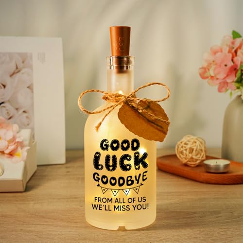 Veilleuse bouteille cadeau de départ collègue et idée souvenir originale - 4