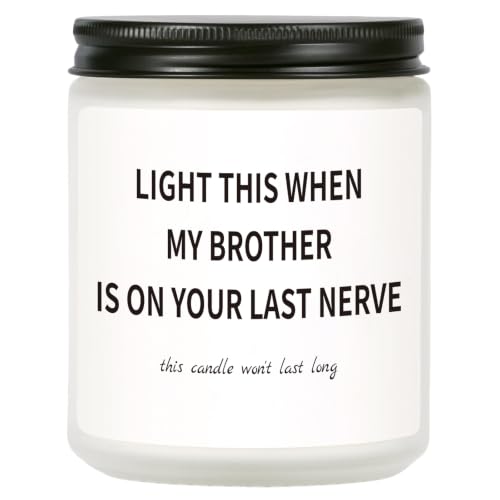 Product Image of the Fywelixc Sister in Law Gifts, Funny Lavender Scented Birthday Candle, 7 oz