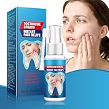 Zahnschmerzen Sprays(30ml), Zahnschmerzen Reparatur Spray Mundpflege Tragbares Zahnschmerzen Zahnfleischrückgang Zahnschmerzen Pflegespray lindern schmerzhaftes Zahnfleisch Schwellung Karies -kD1y