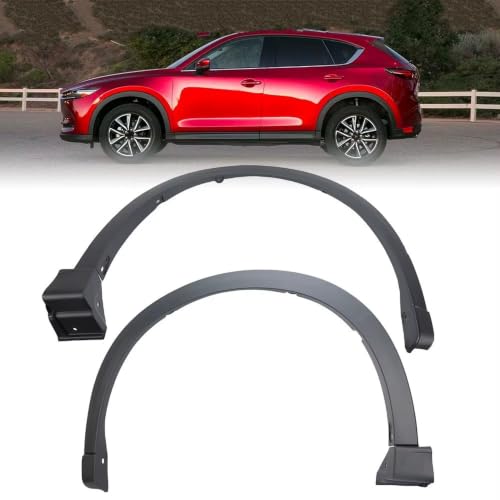 Guardabarros Mazda CX-5 2017-2021 con protector contra salpicaduras de plástico ABS 2