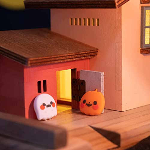 Image of GeekShare Switch Accessories Kawaii Pumpkin Ghost Silicone Thumb Grips & Joystick Covers Compatible with Switch /OLED /Lite (4PCS) - Spooky for Gamers
