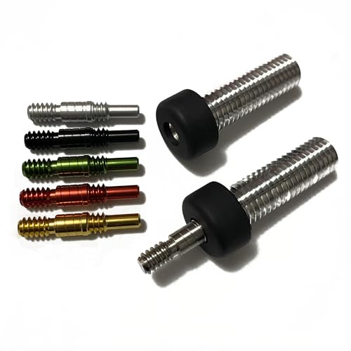 achard 5/8-11 Pool Cue Bumper Set Extension Kit (Many Pin Colors in Option) (Stainless Steel)