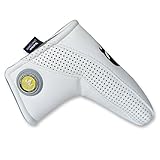 Craftsman Golf Skull Skeleton Golf Putter Club Head Cover Headcover for Scotty Cameron Odyssey Callaway Taylormade Ping Etc. Blade with Free Marker