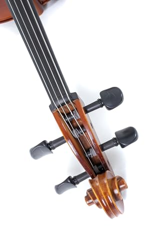 GEWA Cello, Cellogarnitur Serie Allegro VC1-1/8 Spielfertig, inkl. Tasche, Massaranduba Bogen, Larsen Aurora Saiten