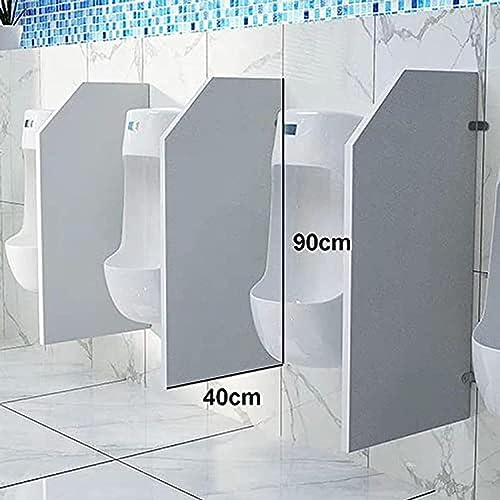 Urinal Screen Toilet Partition, Wall-Mounted Men's Urinal Privacy Screen, Urinal Baffle Toilet Protection Screen Divider Partition for Sools/Shopping Malls/Public Places