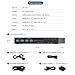 HDMI KVM Switch 2 Monitors 2 Computers, 4K HDMI Matrix Switch 2x2, Support HDMI2.0, USB3.0, 4K@60Hz, 2K@144Hz/120Hz, 1080P@240Hz, EDID Emulators, Hotkey Switch, Extended/Copy/Cross Display