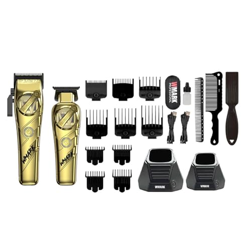 WMARK NG-8613KIT High Speed Hair Clipper & Trimmer Kit Gold 1 Count - Image 2