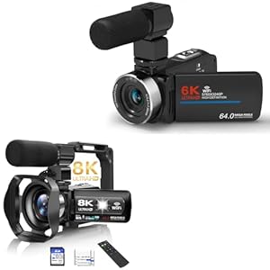 Muraux 8K Plus Camcorder with Night Vision