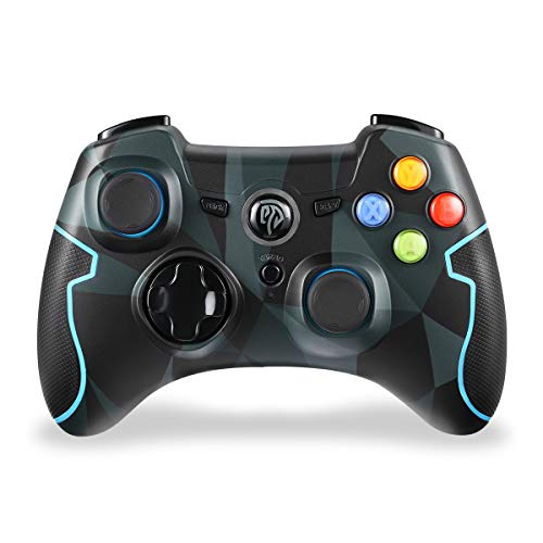 EasySMX-Mando-para-PC-Regalos-Originales-Mando-Inalambrico-PS3-Gamepad-Wireless-Compatible-con-Windows-XP-y-Vista-Windows-788110-PS3-Android-y-Operacion-Rango-hasta-10M