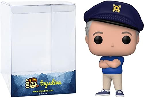 Funko Jonas The Skipper Grumby: P o p ! TV Vinyl Figurine Bundle with 1 Compatible 'ToysDiva' Graphic Protector (1334-70764 - B) image 4