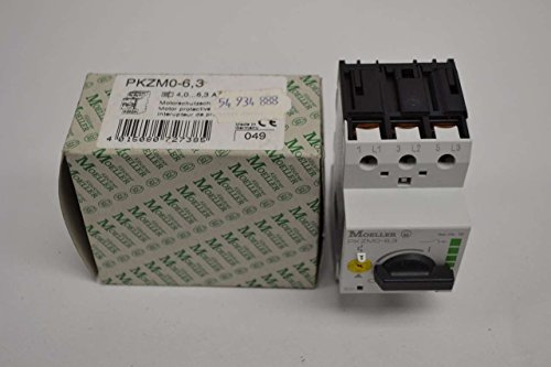 MOELLER PKZM0-6,3 protège vos moteurs 5HP contre la surcharge de 4 à 6,3A