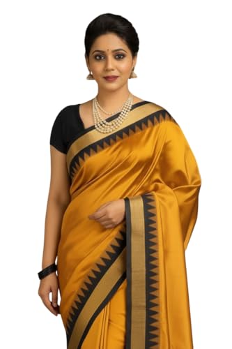 NEW COLLECTION Odisha Handloom Mustard Sambalpuri Pata Saree Plai...