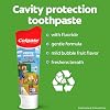 Colgate Minecraft Kids Toothpaste with Fluoride, 1 Pack, Minecraft Toothpaste with Mild Bubble Fruit Flavor, For Children Ages 2 and Older, Helps Protect Against Cavities and Strengthens Teeth, 4.6 oz