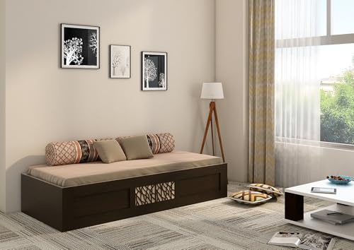Spacewood Elegant Bed | Day Bed (72 X 30) Engineered Wood Bed | 3 Year Warranty | Modern Design | Vermount Spacewood Elegant Bed | Day Bed (72 X 30) E