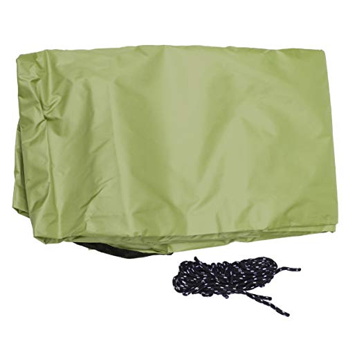Lona de camping Kisangel contra el sol con kit de cuerda para sombra en jardín y picnic
