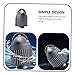 BESPORTBLE 2pcs Automatic Rotating for Aquarium Professional Plastic Design for Debris Control No Electricity Required Water Pump Driven for Fish Tanks