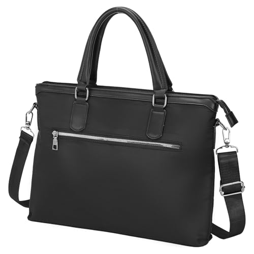 uxcell Laptop Briefcase Bag Oxford Removable Adjustable Shoulder Strap for Business Travel