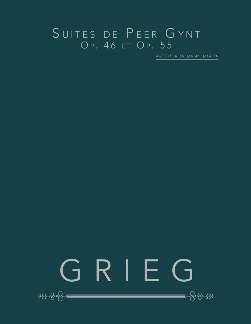 Suites de Peer Gynt, Op. 46 et Op. 55: partitions pour piano