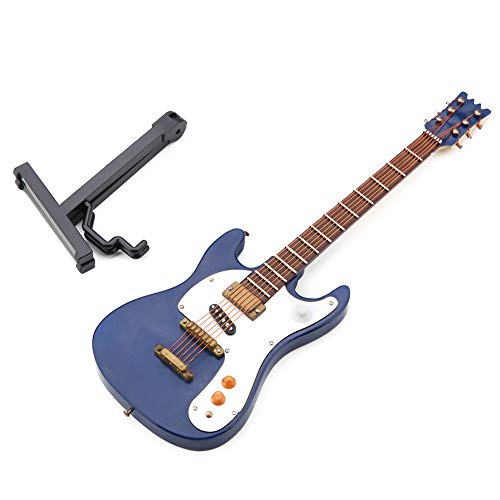Atyhao Miniature Guitare, 7.1in en Bois Mini Guitare électrique modèle avec Support Instrument de Musique modèle Hobby… - Les Beatles, Paul McCartney, John Lennon, RIngo Starr, George Harrison Atyhao Miniature Guitare, 7.1in en Bois Mini Guitare électrique modèle avec Support Instrument de Musique modèle Hobby… – Image 5