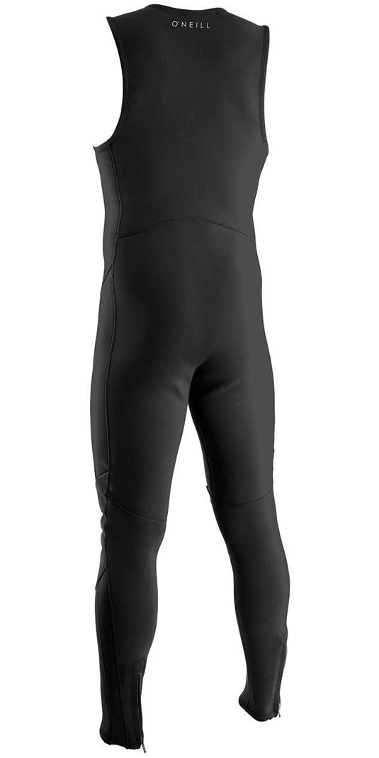 O'Neill Reactor II Neoprenanzug 2 mm Schwarz Front-Reißverschluss