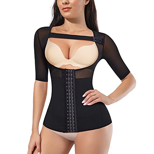 Eleady Waist Trainer For Women Body Shaper Weight Loss Corset Cincher Trimmer Belt Tummy Control Underbust Shapewear (Black, Xx-Large) #TOP25