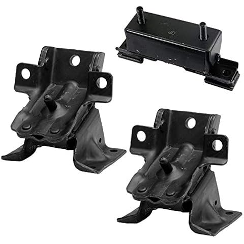 OMNI5 K2861 Motor & Transmission Mount Kit 3pc Compatible with Fits 2011-2016 Chevrolet Silverado/GMC Sierra 2500HD/3500HD 6.6L | A5716 A5716 A5644 Cover