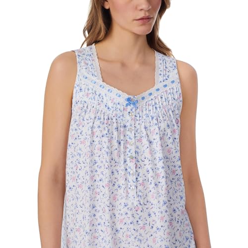 Image of Eileen West Women's Womens Short Sleeveless Nightgown