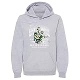 500 LEVEL Jesper Wallstedt Minnesota The Great Wall Of St. Paul Men's Hoodie Sweatshirt (Gray, Small)