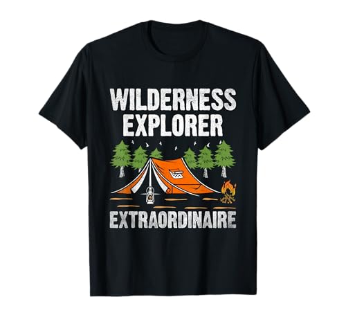 Wilderness Explorer Extraordinaire Camping Scout Scout T-Shirt