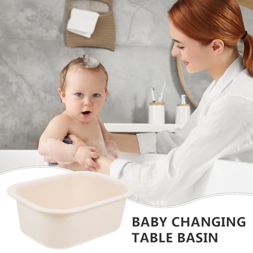 Lavabo portable en plastique résistant avec bac à eau épais