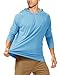 Roadbox UPF 50+ Fishing Shirts for Men Long Sleeve Sun Protection Lightweight Outdoor UV Hiking Shirts
