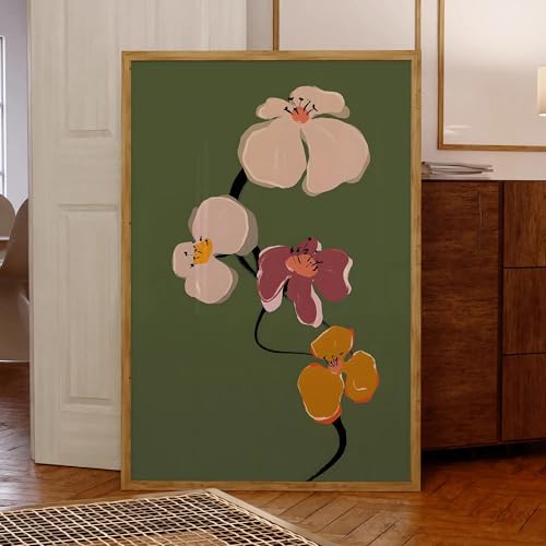 Tableau moderne fleur XINBAO 50x70cm pour revitaliser un salon sombre