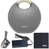 Harman Kardon Onyx Studio 6: Portable Wireless Speaker HKOS6GRYAM (Gray) + Starter Bundle
