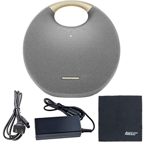 Harman Kardon Onyx Studio 6: Portable Wireless Speaker HKOS6GRYAM (Gray) + Starter Bundle