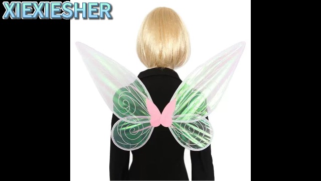 Set Ali Da Fata Con Bacchetta E Orecchie - Costume Per Bambini E Adulti, Carnevale E Halloween - Foto 11