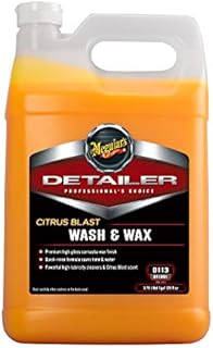 Meguiar's D11301 Citrus Blast Wash & Wax, 1 Gallon
